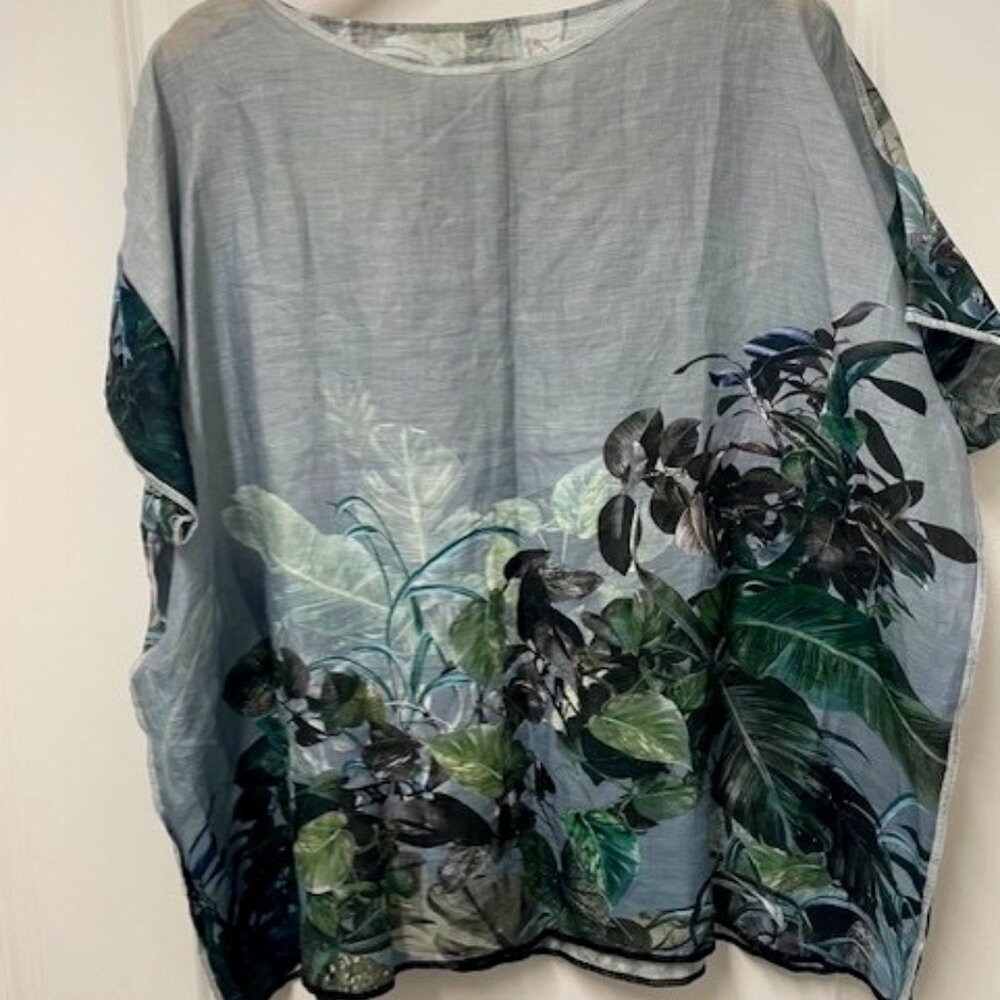 NWT - XD Xenia Design Tama Designer Linen Shirt